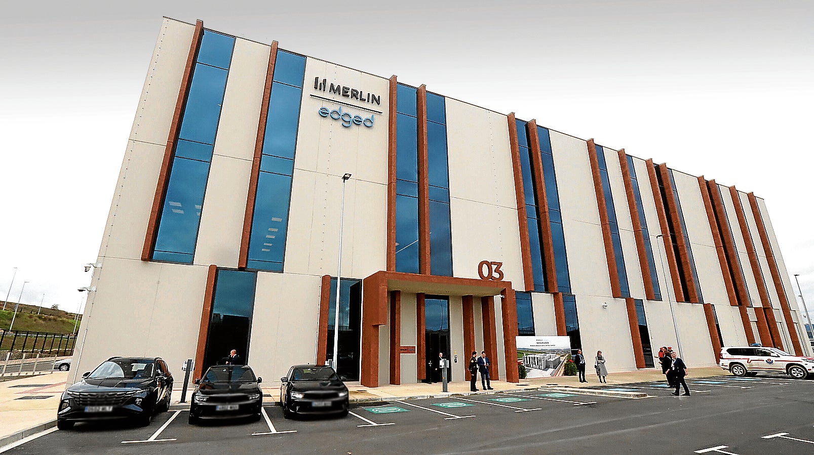 Instalaciones del centro de datos de Merlin Properties en el polígono alavés de Arasur.