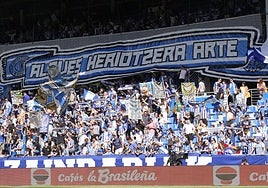 Imagen de Mendizorroza en el Alavés-Atlético de Madrid.