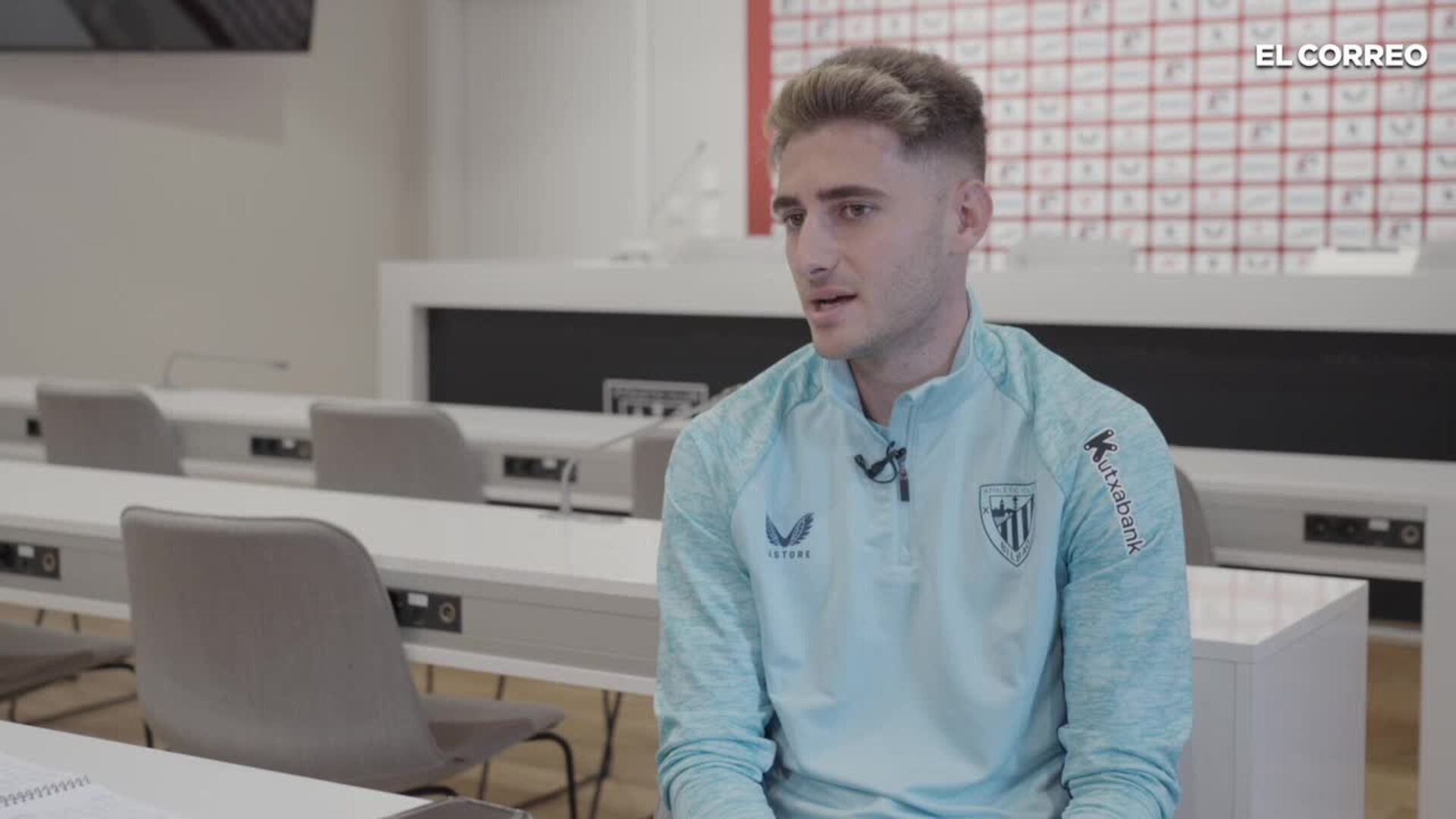 Entrevista al jugador del Athletic Robert Navarro