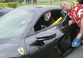 Laporte se ha ejercitado este viernes por primera vez con sus nuevos compañeros.