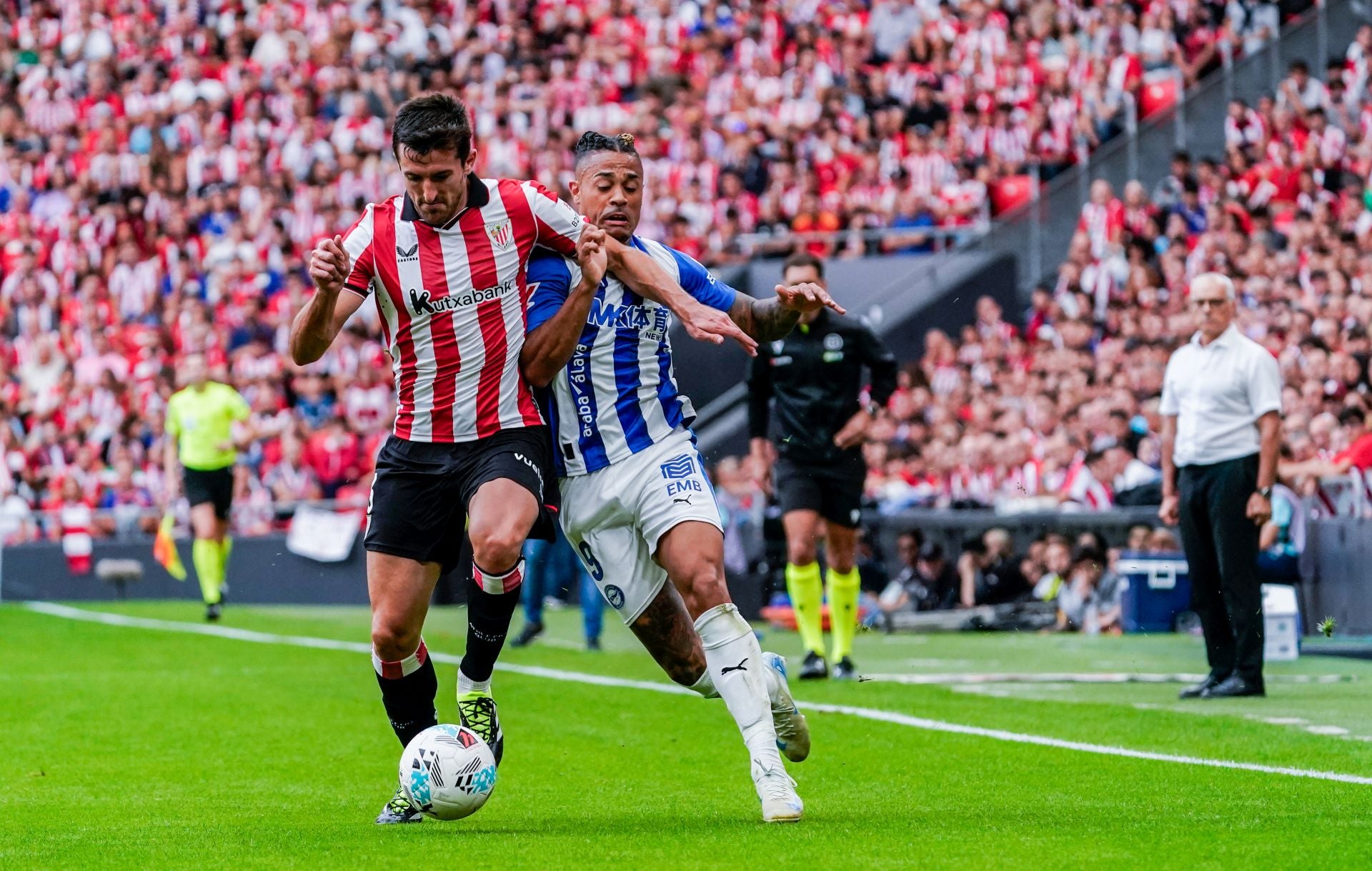 Las mejores imágenes del derbi entre Athletic y Alavés