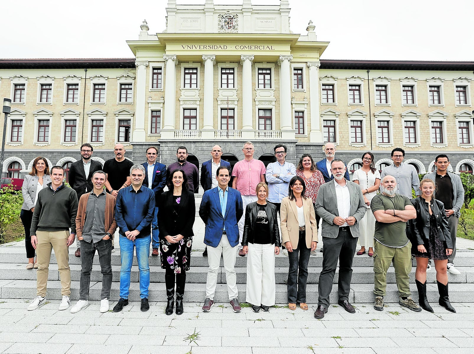 Algunos de los promotores de los proyectos seleccionados en la décima edición de B-Venture en el primer día de formación.