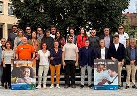 Matrikulazio kanpainiaren aurkezpena Donostiako Antiguako AEK Euskaltegian egin da.