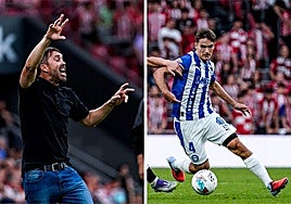 Coudet y Denis Suárez.