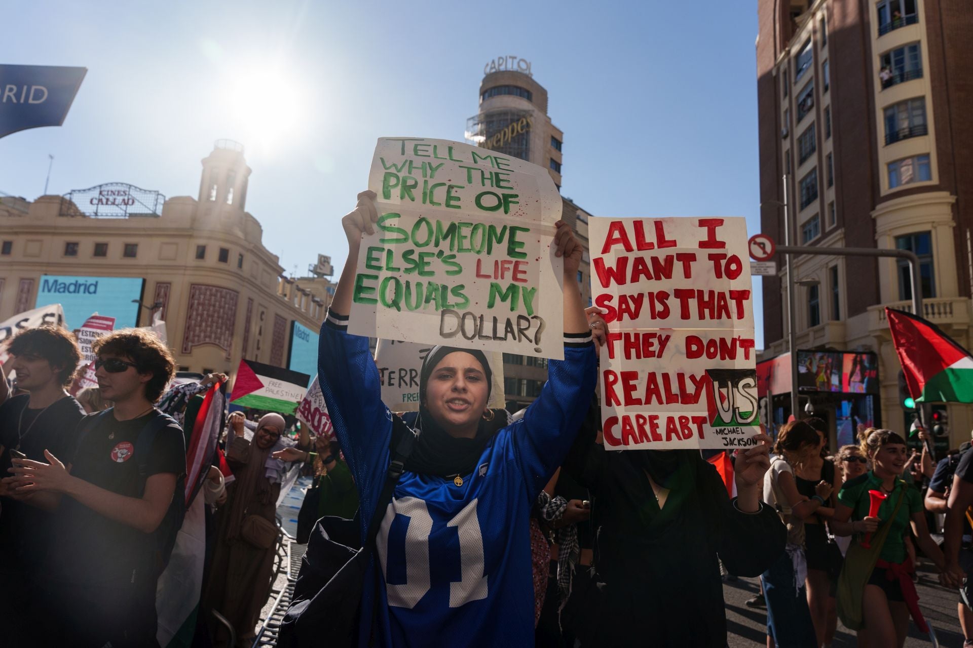 Los disturbios que han obligado a suspender la última etapa de La Vuelta