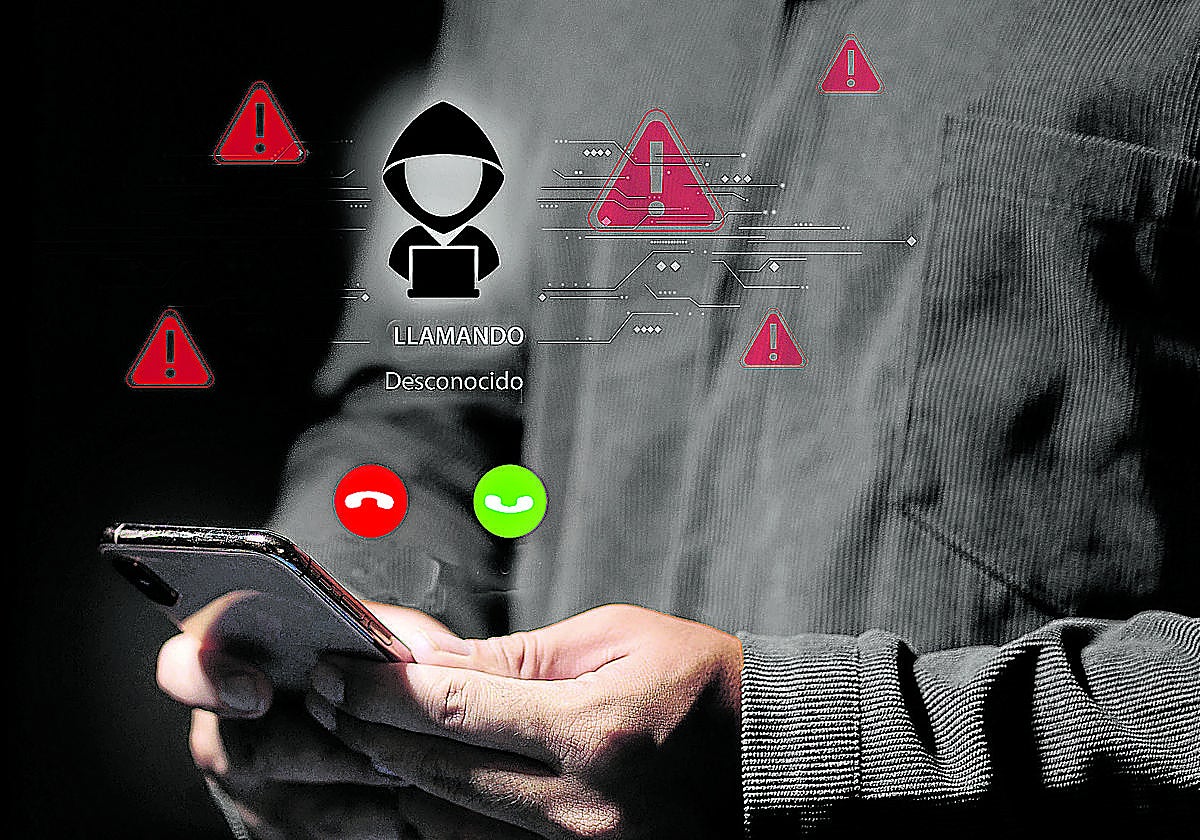 «Pinché en el SMS y me robaron 5.800 euros»