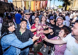 El primer mosto ha estado muy cotizado en Leza.