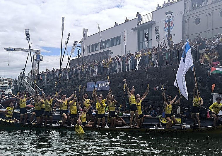 Orio, muy superior, se lleva la bandera de la Concha