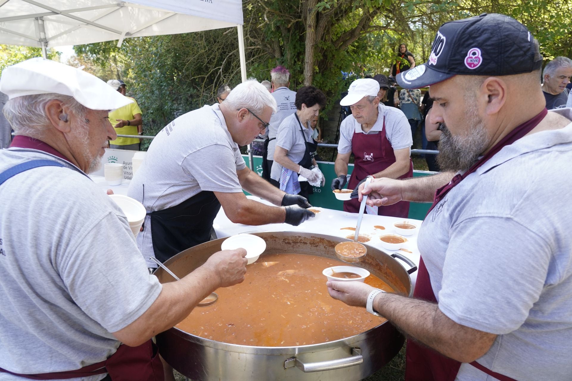 Las imágenes de la Romería de Olárizu