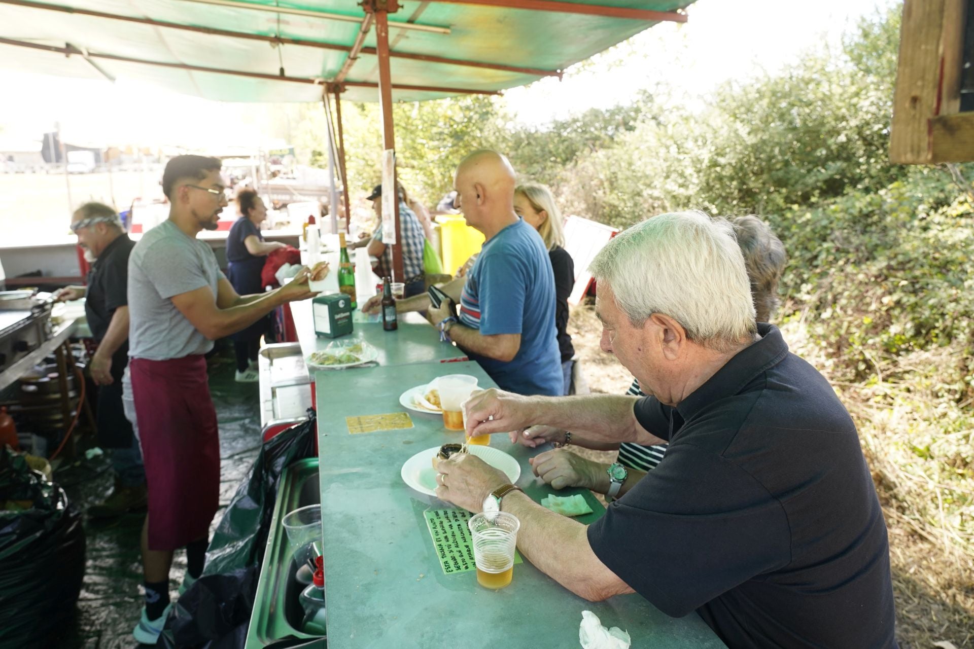 Las imágenes de la Romería de Olárizu