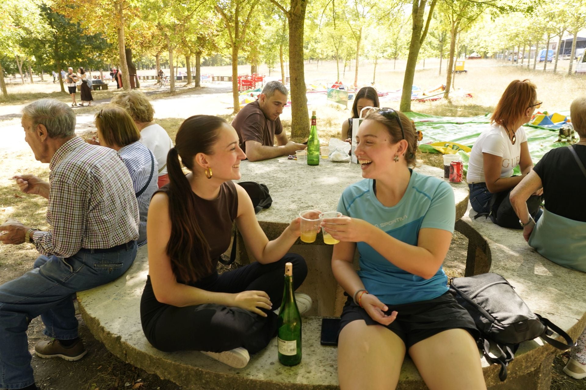 Las imágenes de la Romería de Olárizu