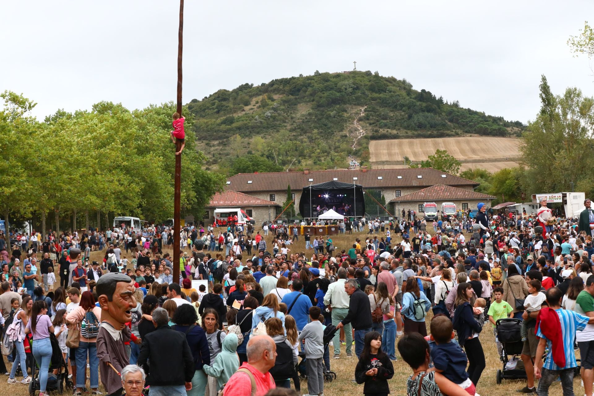 Las imágenes de la Romería de Olárizu
