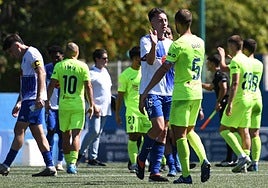 Los azules dejaron buenos momentos en La Almozara.