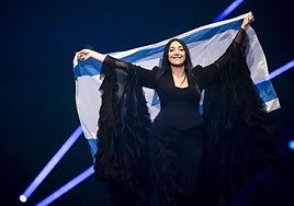 La representante de Israel en Eurovisión 2025, Yuval Raphael.