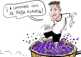 La viñeta de Cerrajería sobre la Fiesta de la Vendimia