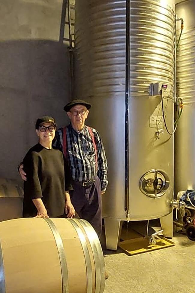 El crítico gastronómico y de vinos del periódico estadounidense, el mismísimo Eric Asimov visitó en persona el baserri.