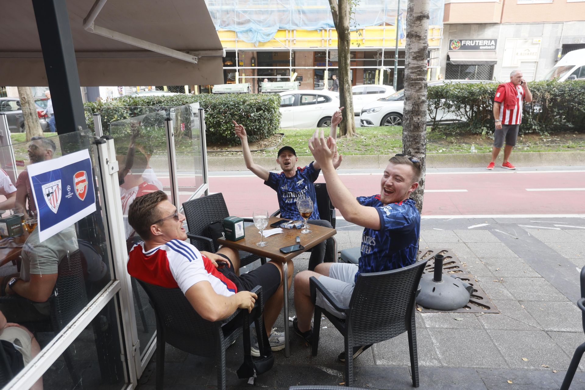 Las mejores imágenes de la previa del Athletic-Arsenal