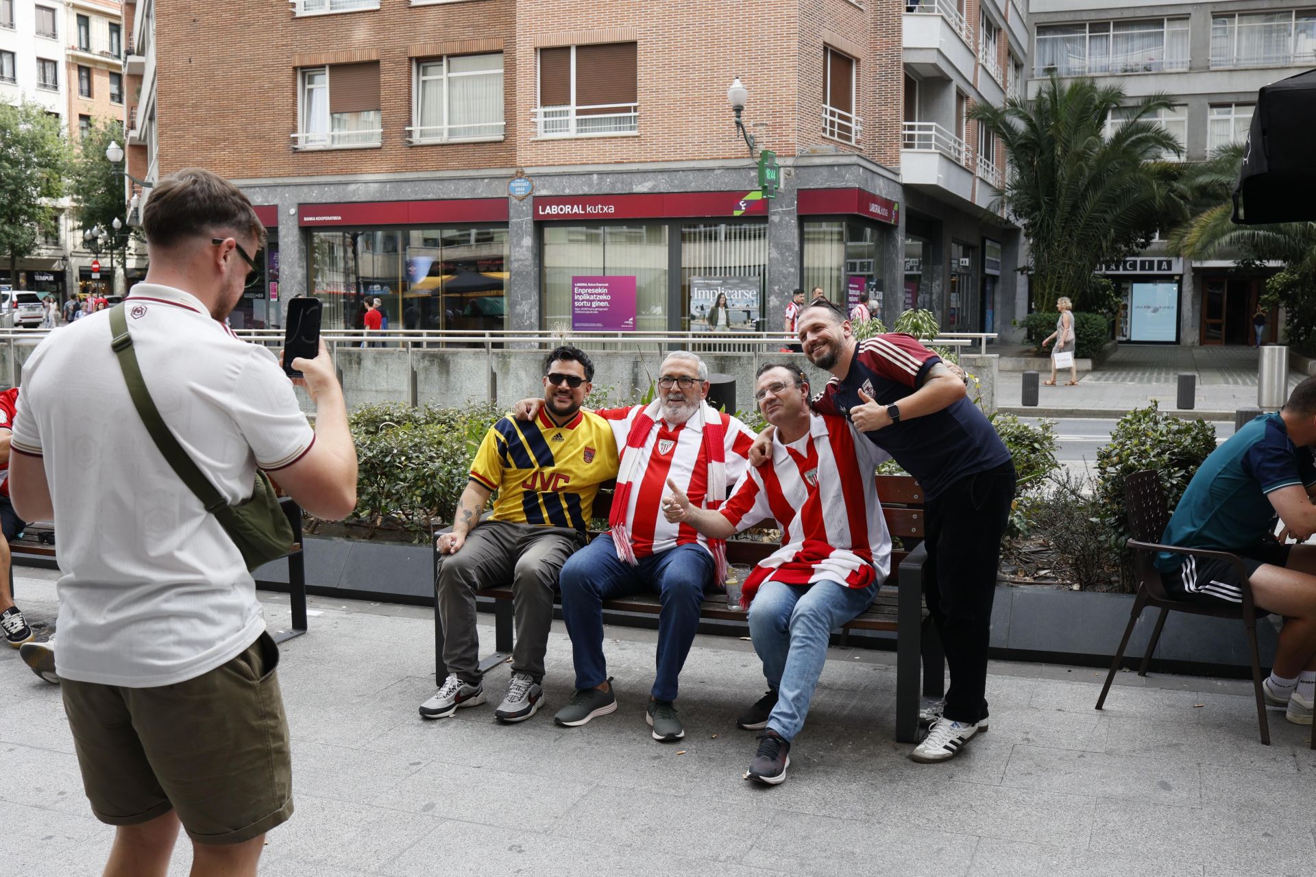 Las mejores imágenes de la previa del Athletic-Arsenal