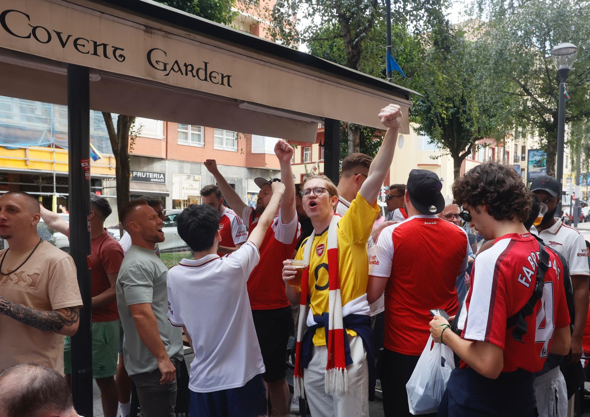 Las mejores imágenes de la previa del Athletic-Arsenal