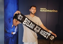 Luke Petrasek, nuevo jugador del Bilbao Basket