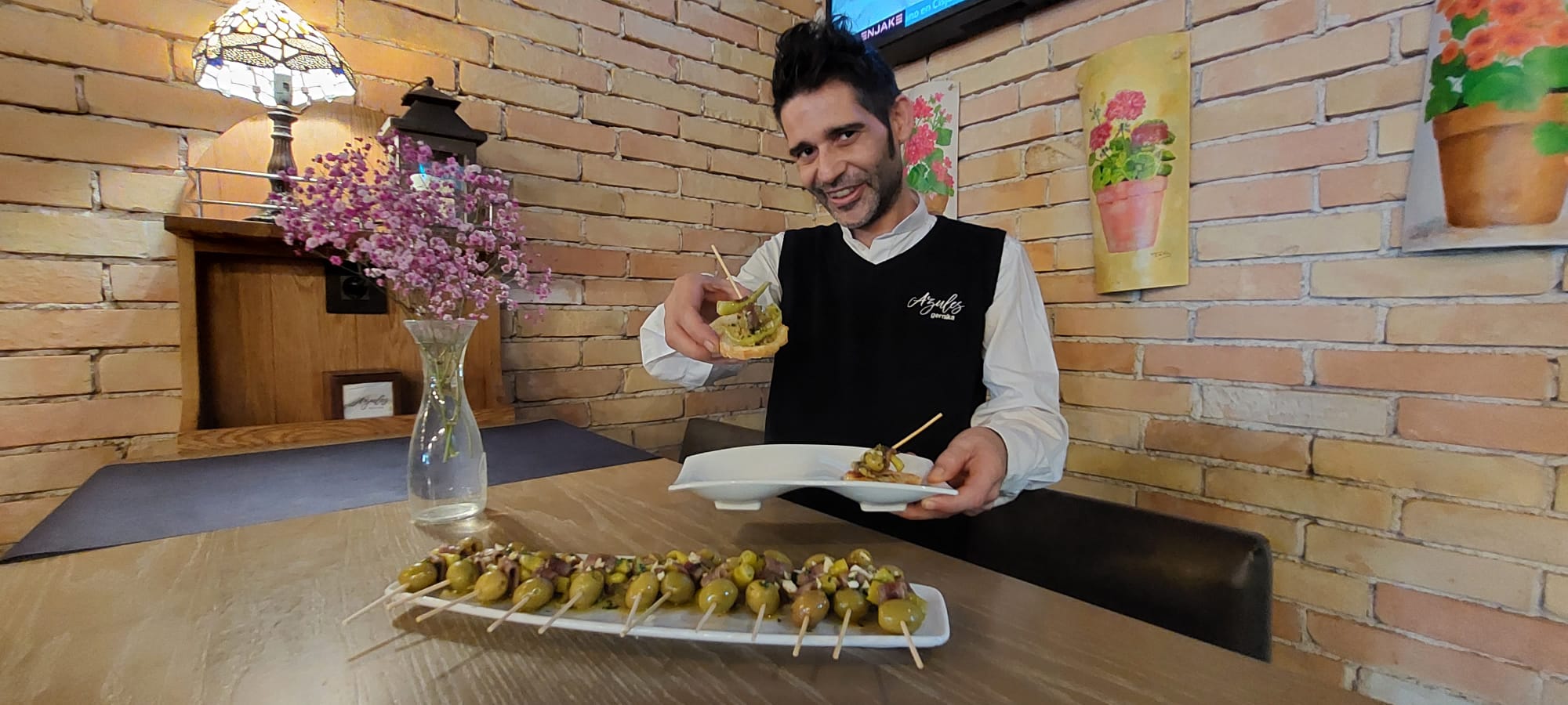 Ganador de una edición anterior del concurso de gildas de Gernika.