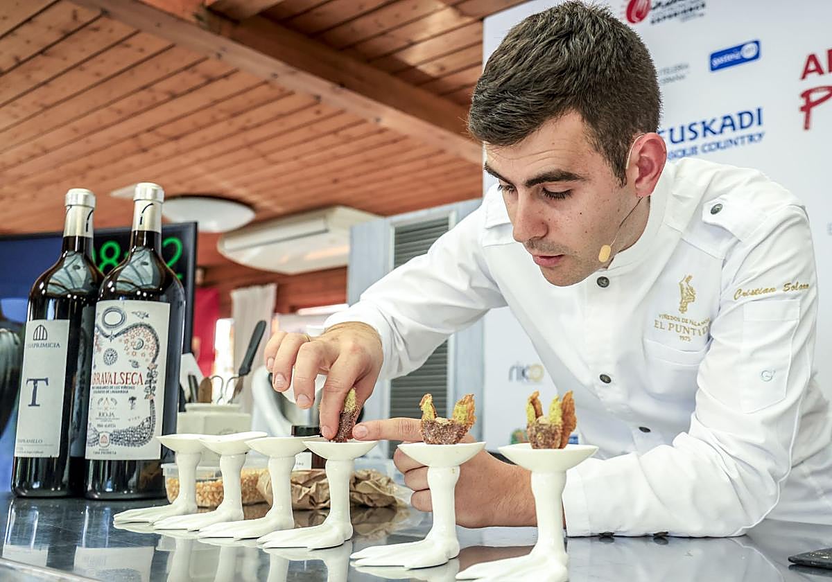 Las imágenes de la final de la Semana del Pintxo de Álava