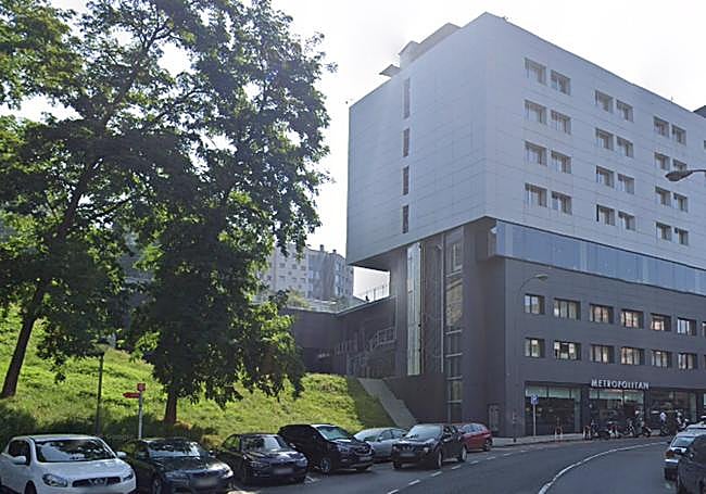 Terraplén donde se ampliará el gimnasio Metropolitan.