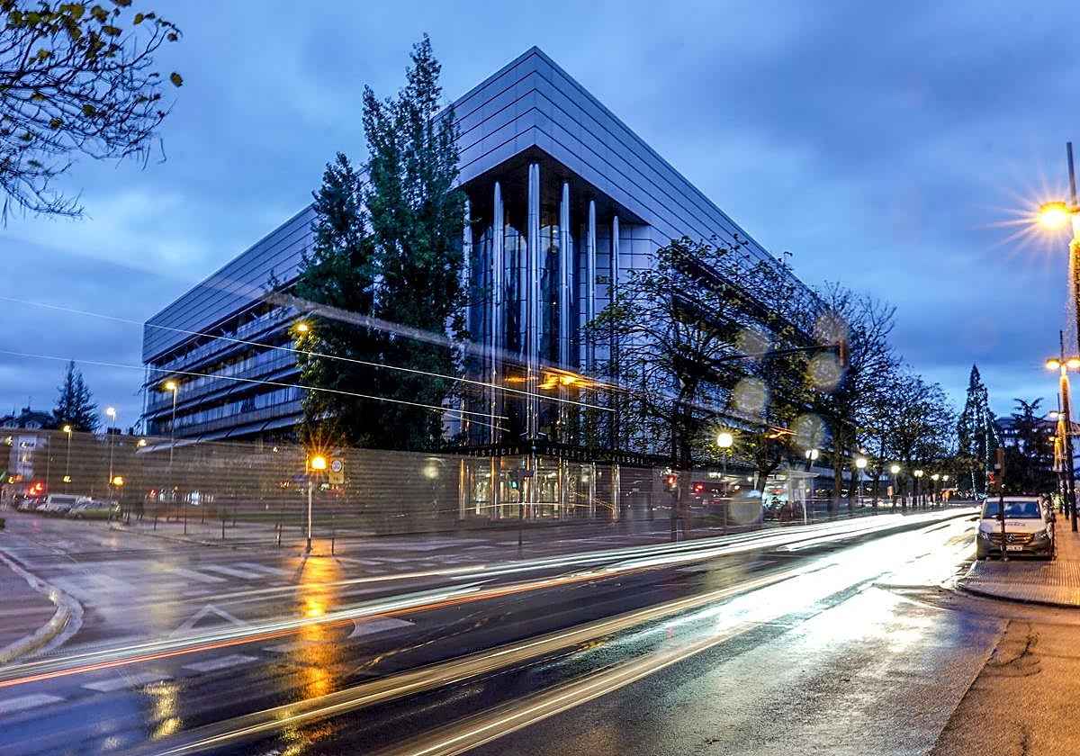 Palacio de Justicia de Vitoria, en la Avenida de Gasteiz.