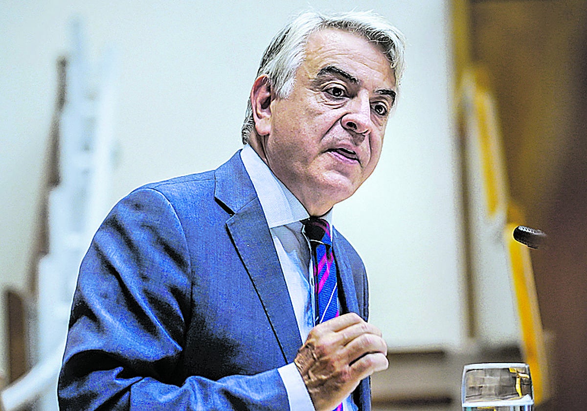 El presidente del PP vasco, Javier de Andrés.
