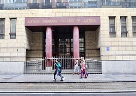 Imagen de archivo de los juzgados de violencia sobre la mujer de Bilbao.