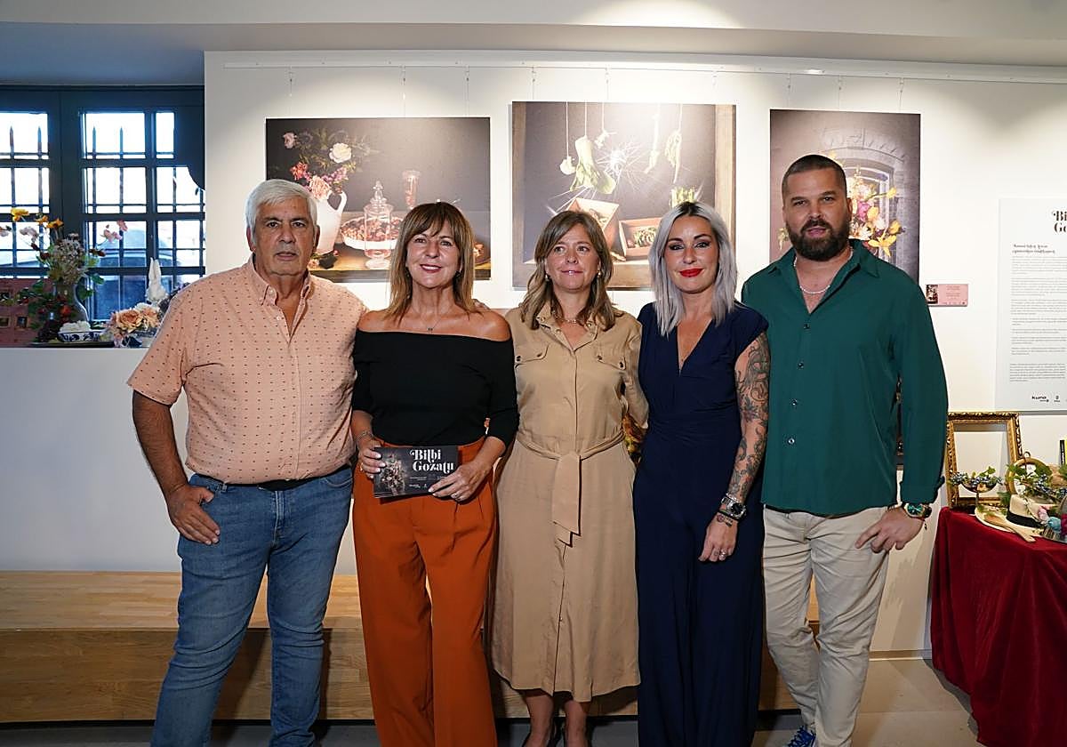 Miguel Ángel Guantes, Maribel Salas, Begoña Castaño, Bego Elexpe y Borja Elorza.