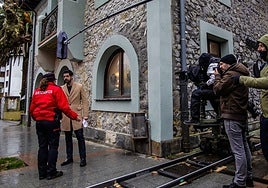 Imagen de una escena de 'Presunto culpable' rodada en Mundaka.