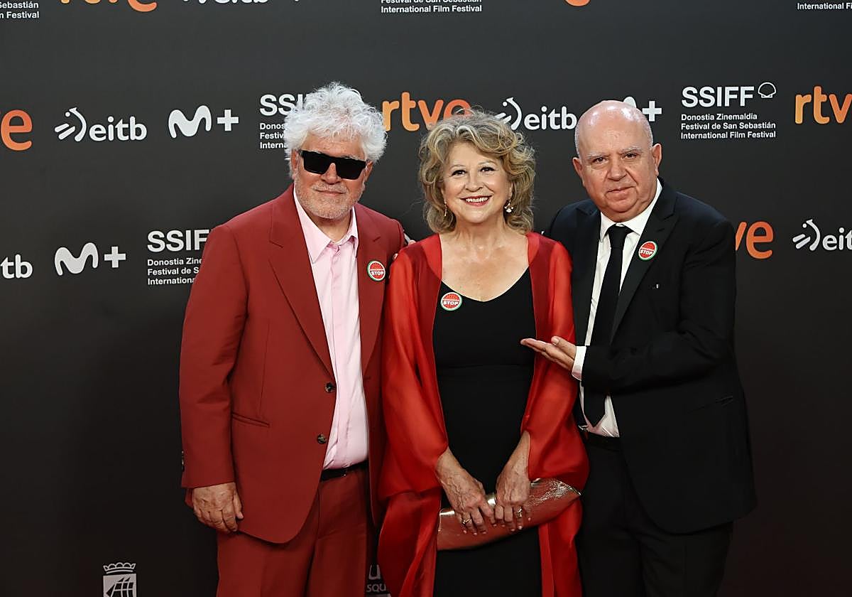 Alfombra roja de la gala inaugural del Zinemaldia 2025