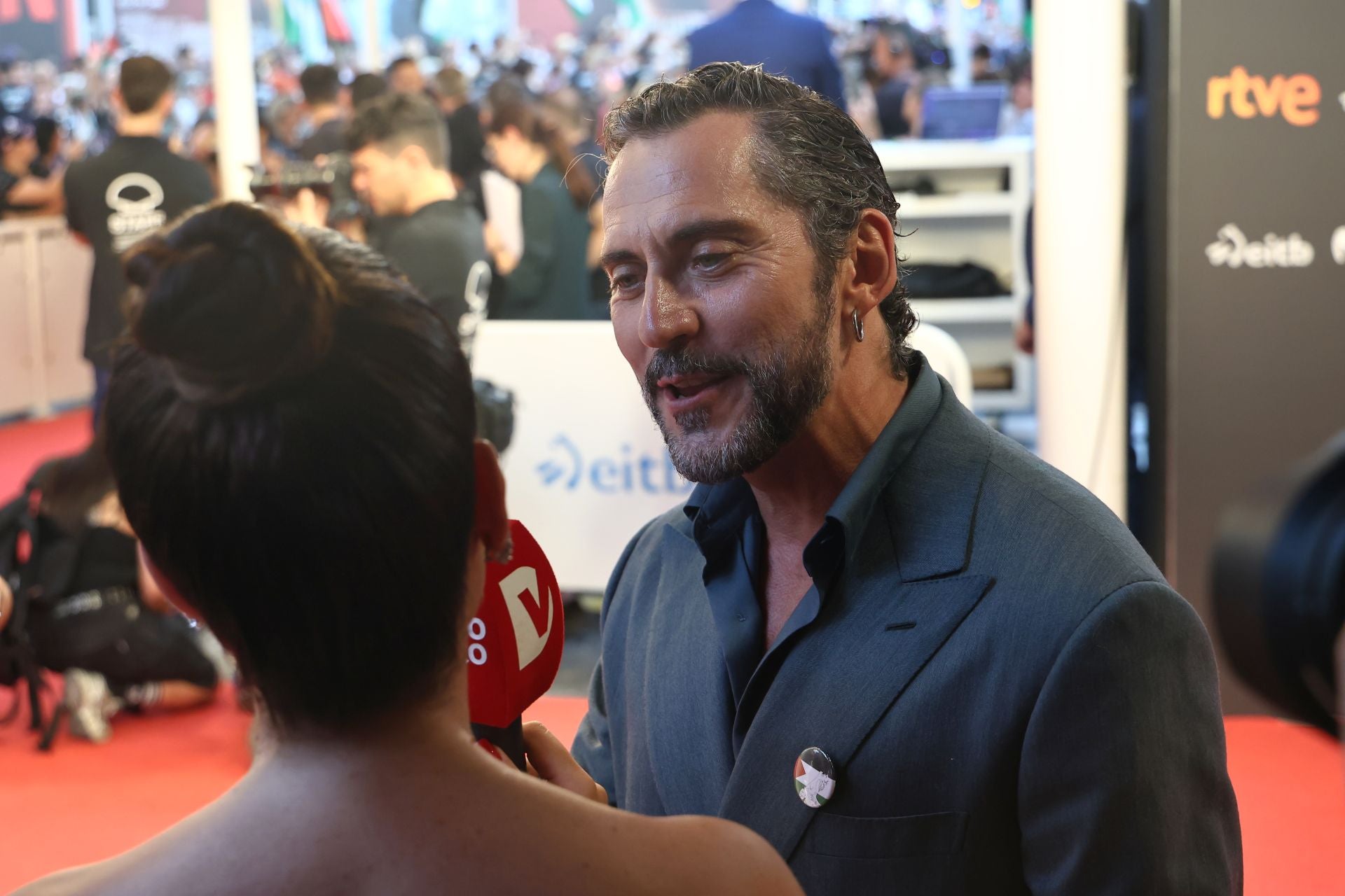 Alfombra roja de la gala inaugural del Zinemaldia 2025