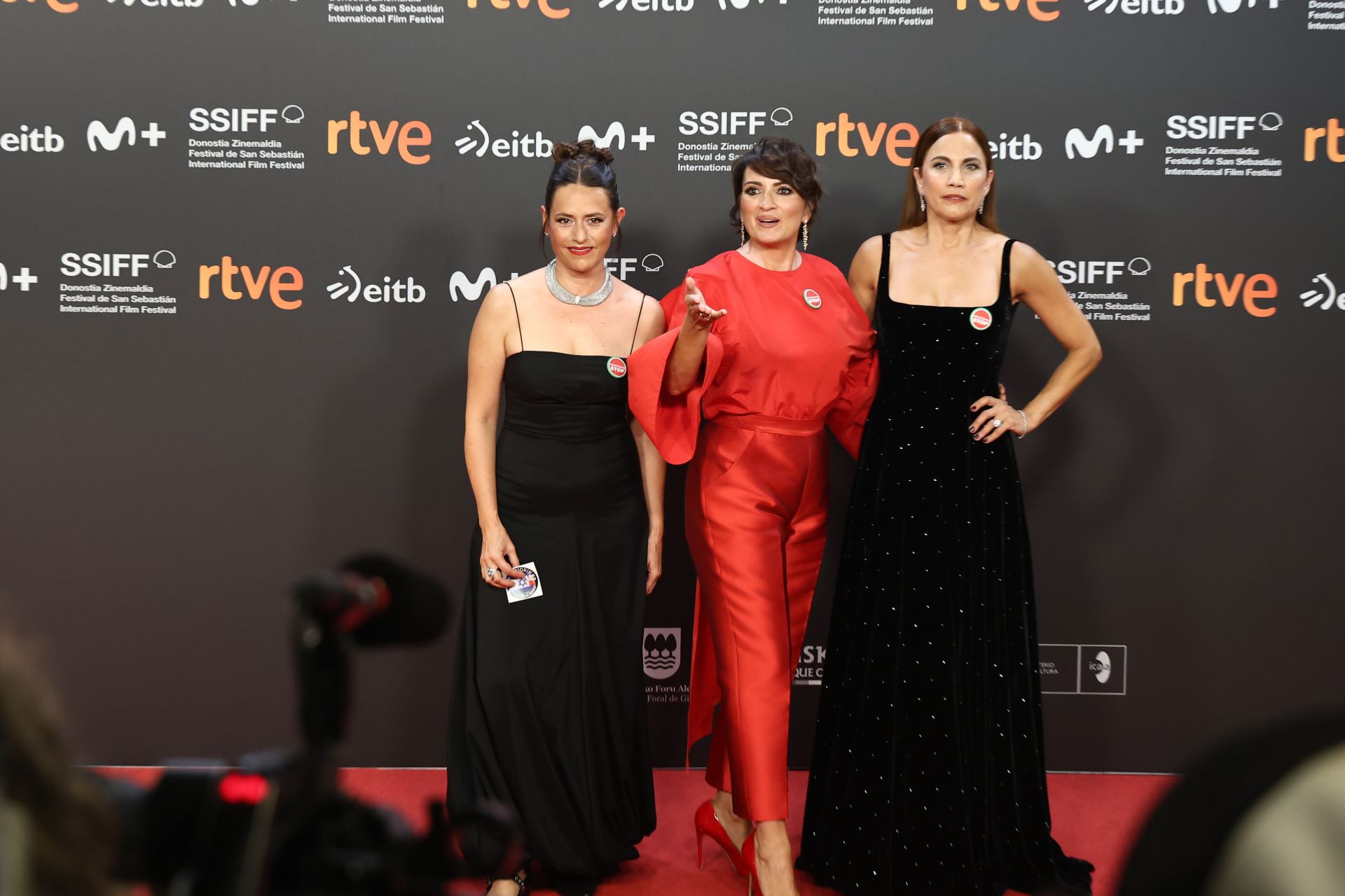 Alfombra roja de la gala inaugural del Zinemaldia 2025