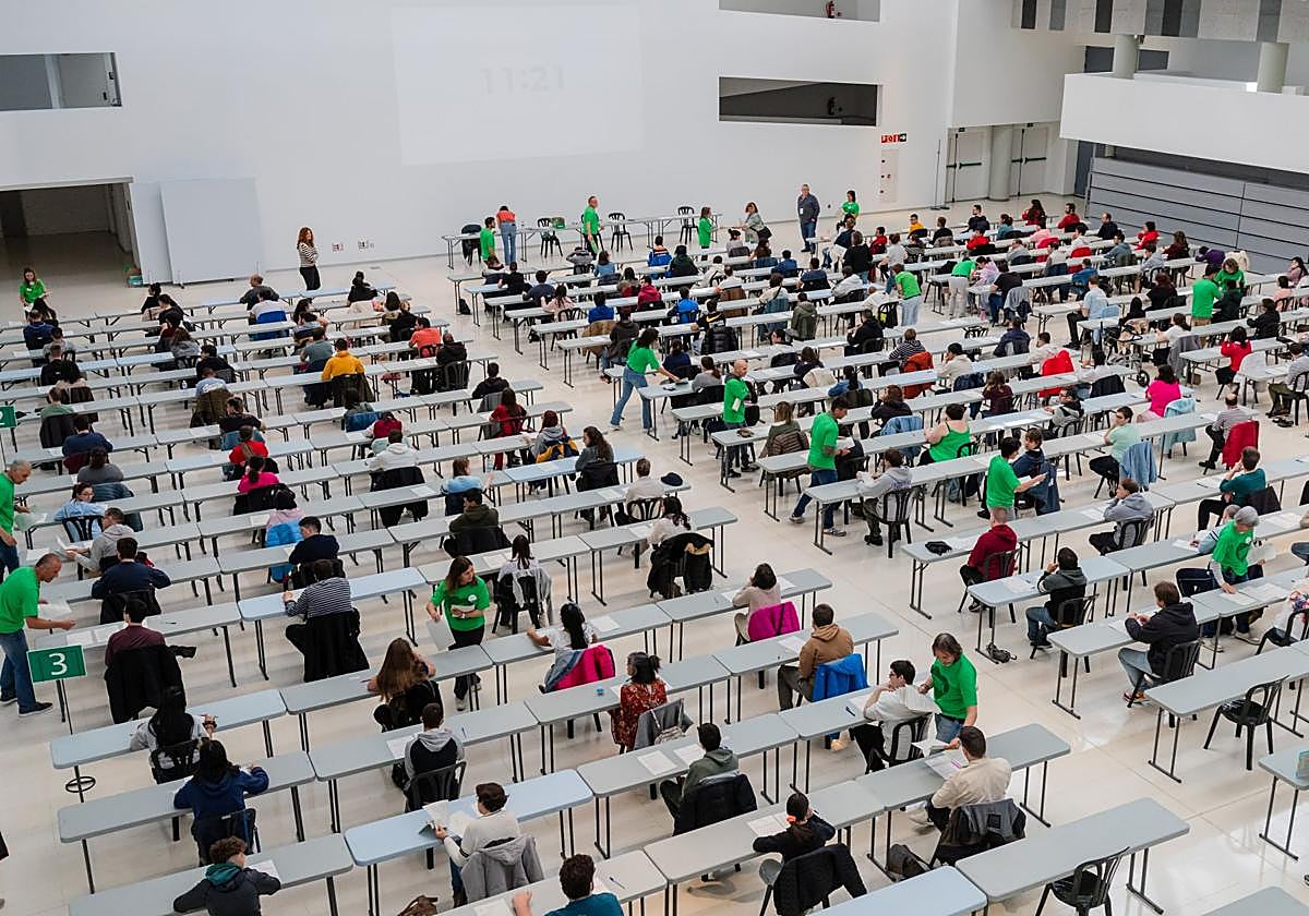 Un momento de los exámenes que se celebraron en mayo.