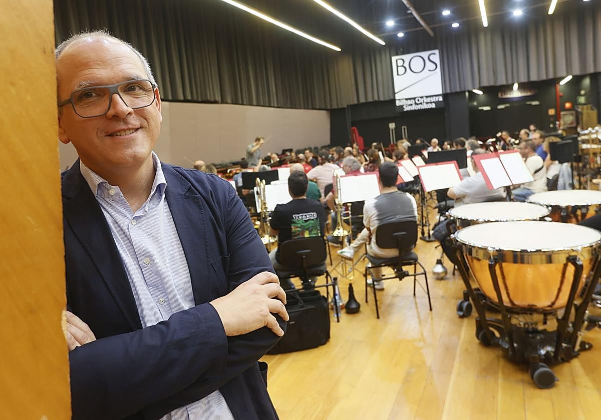 Alberdi lleva al frente de la Bilbao Orkestra Sinfonikoa (BOS) desde la pasada primavera.