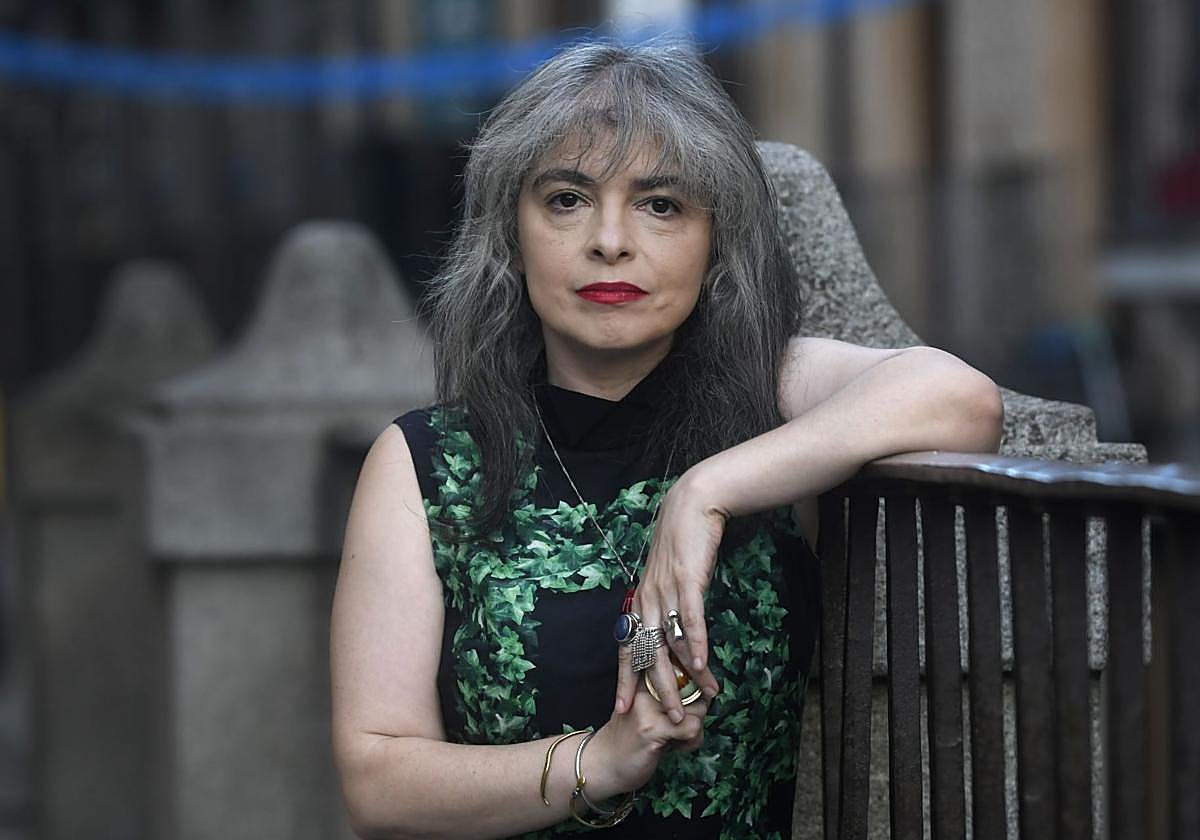 La autora bonaerense, retratada en el Hay Festival de Segovia.