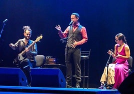 El cantaor Pere Martínez.