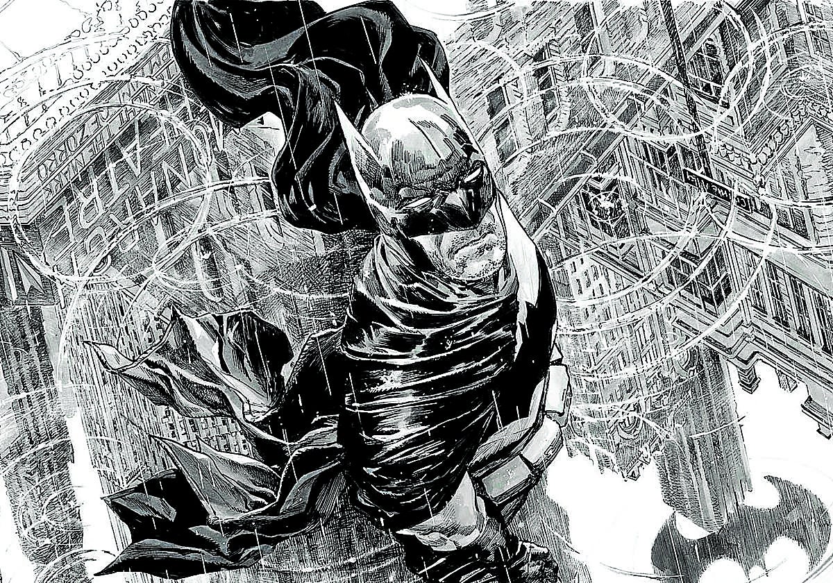 Viñeta de 'Batman', de Álvaro Martínez Bueno.