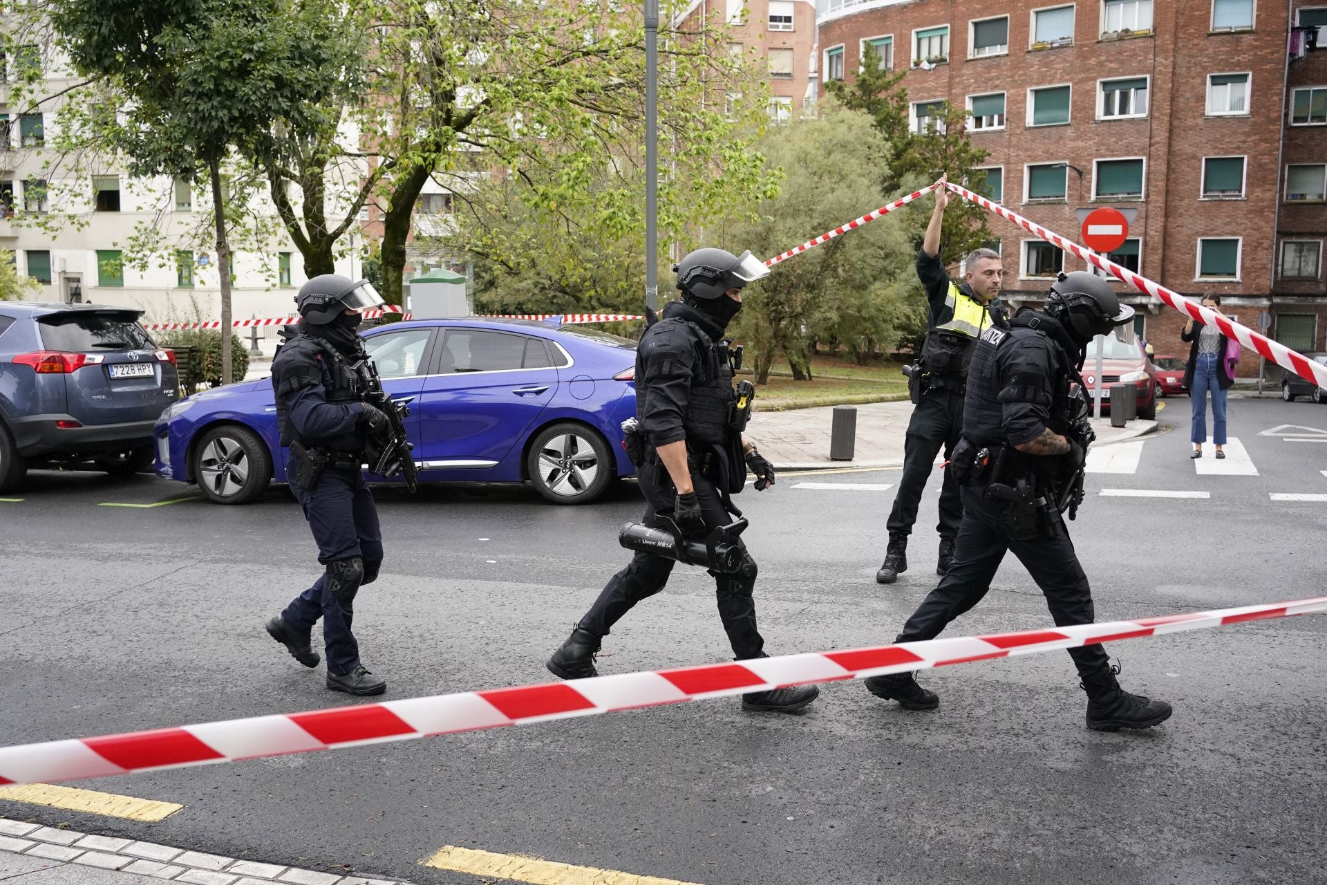 Así ha sido el gran despliegue de la Ertzaintza en Fika
