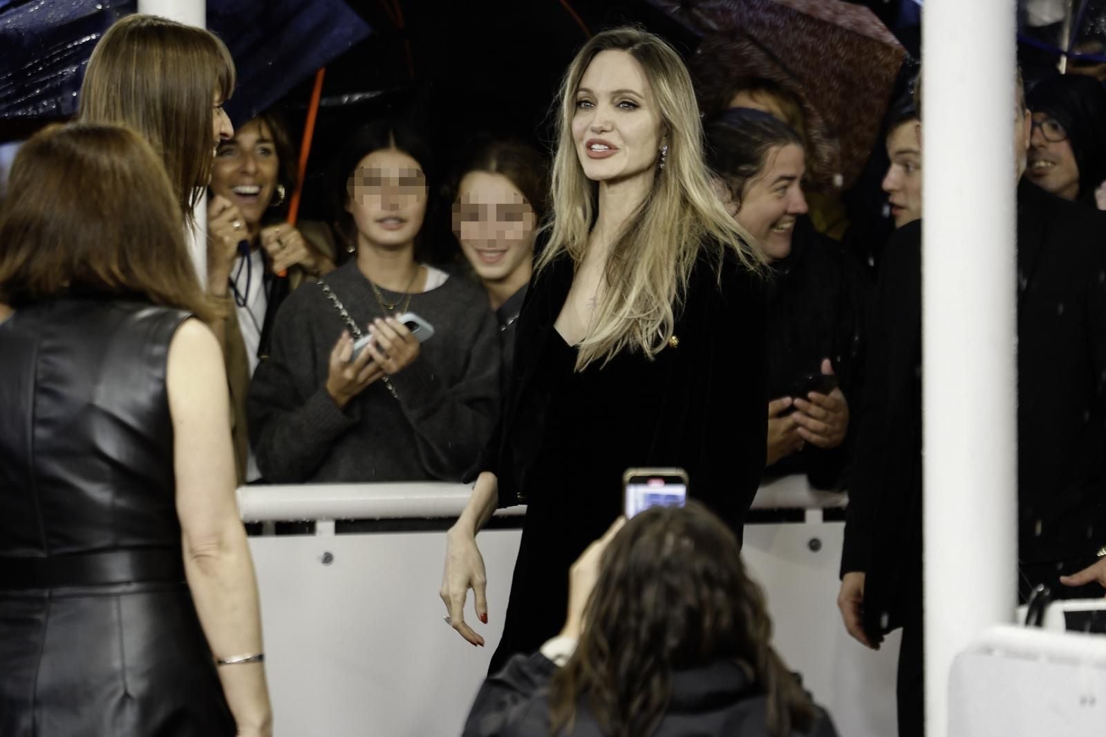 Las imágenes de Angelina Jolie en la alfombra roja del Kursaal