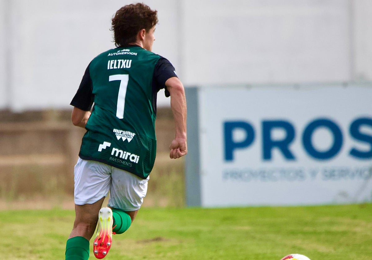 Ieltxu García ha firmado cuatro goles en dos partidos en liga esta temporada.