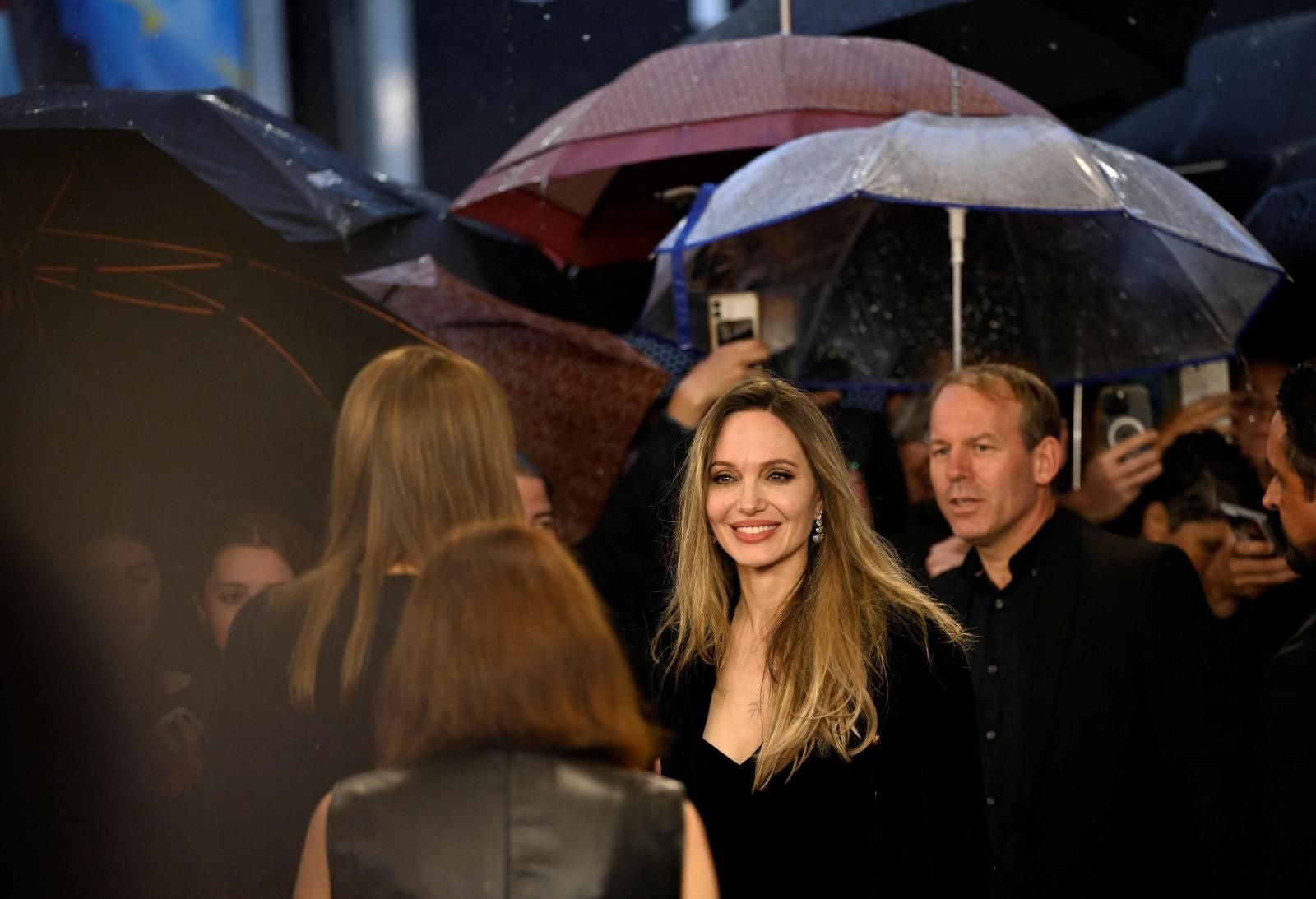 Las imágenes de Angelina Jolie en la alfombra roja del Kursaal
