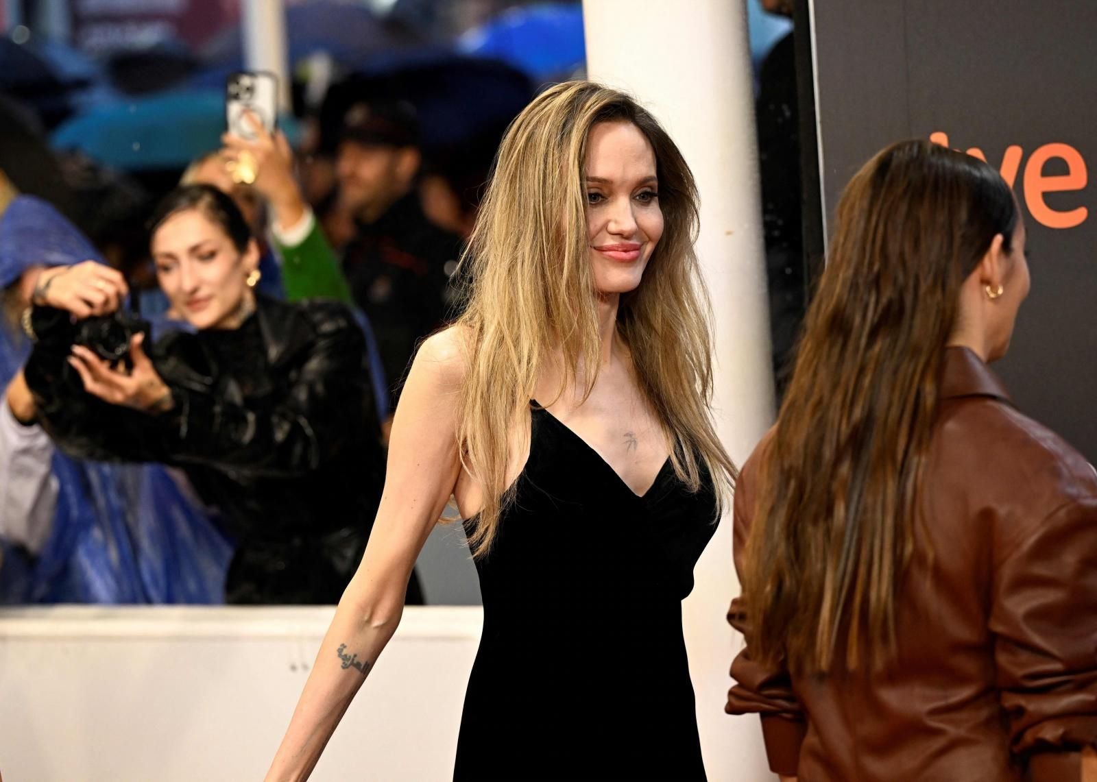 Las imágenes de Angelina Jolie en la alfombra roja del Kursaal