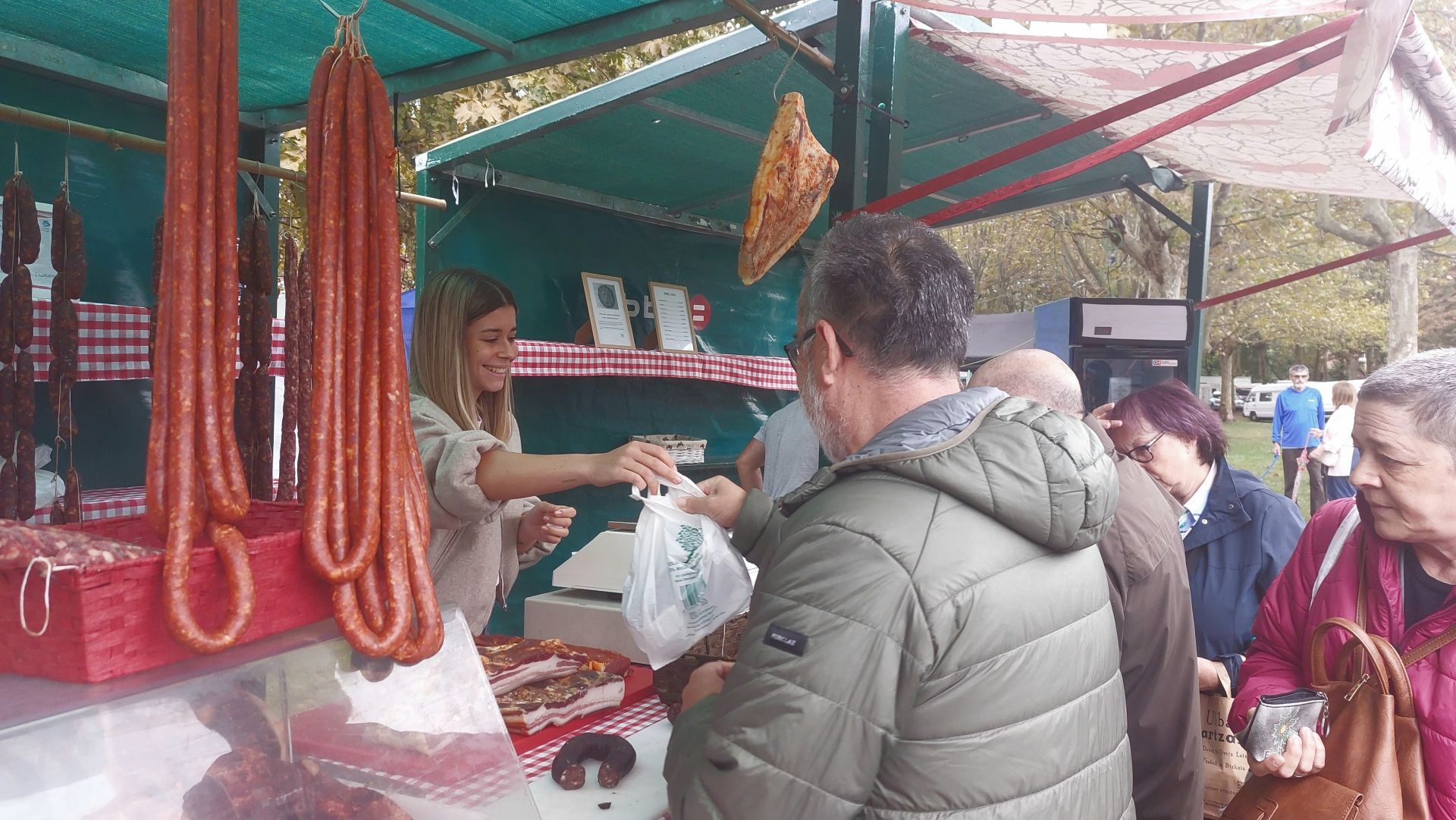 La feria agrícola de Muskiz en imágenes