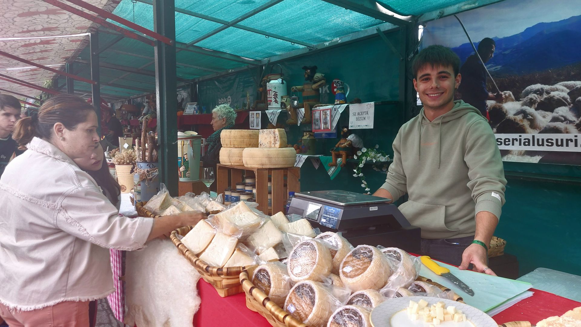La feria agrícola de Muskiz en imágenes