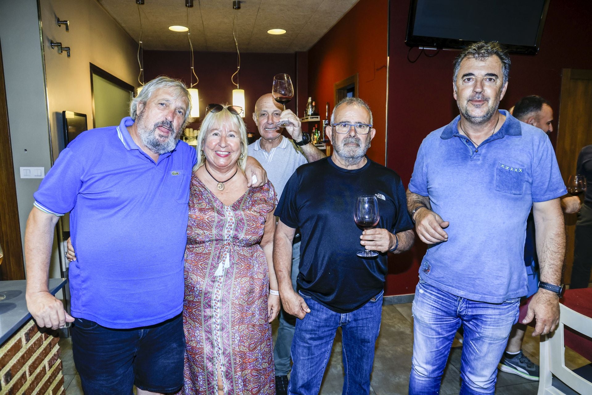 Así fue la cena en Errementeri