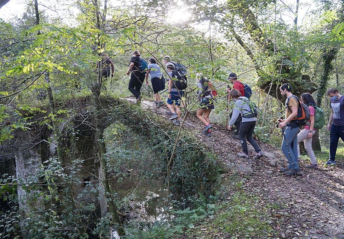 Imagen de una pasada edición de estas rutas culturales.