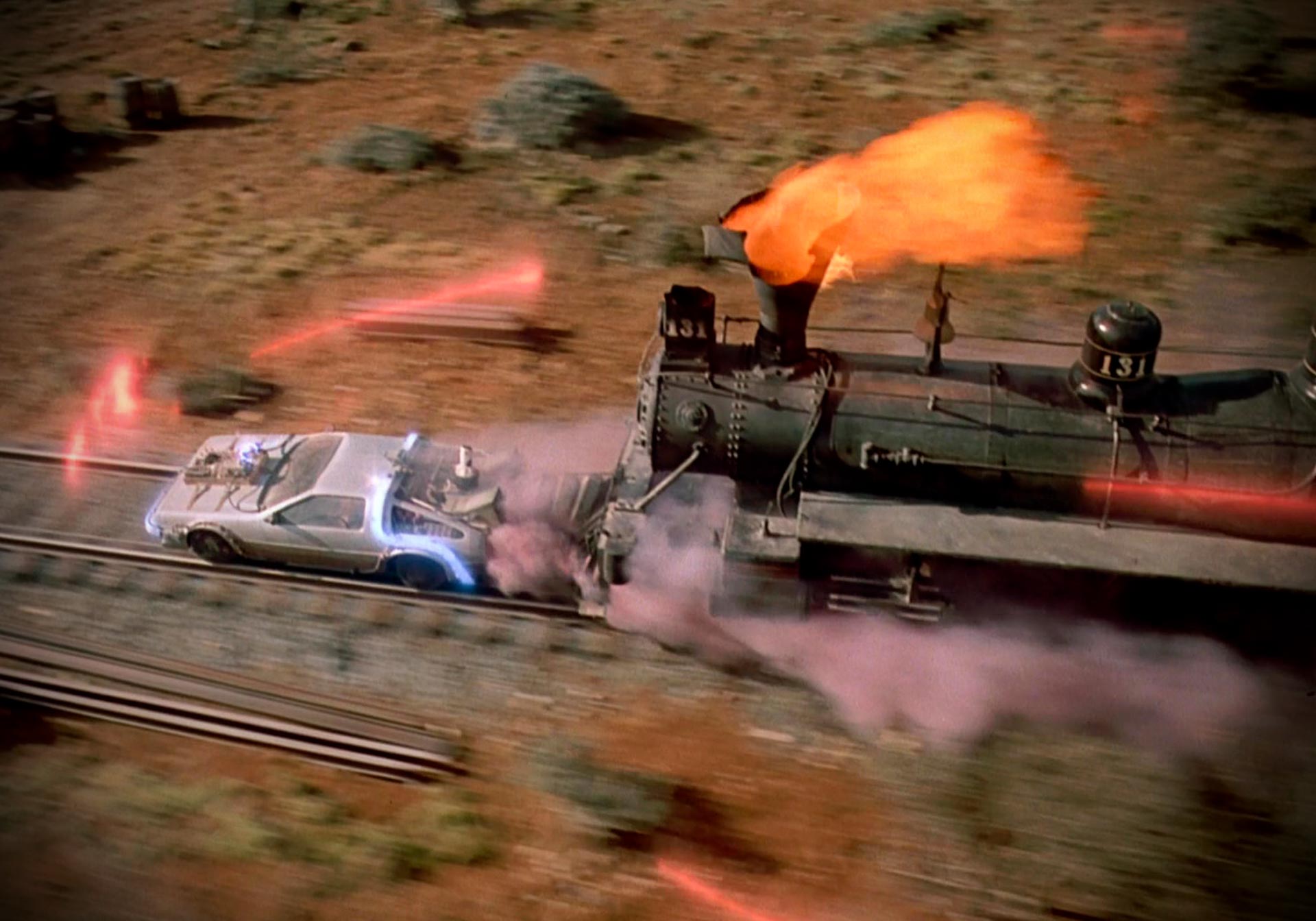 El papel del tren es crucial en 'Regreso al futuro III', de Robert Zemeckis.